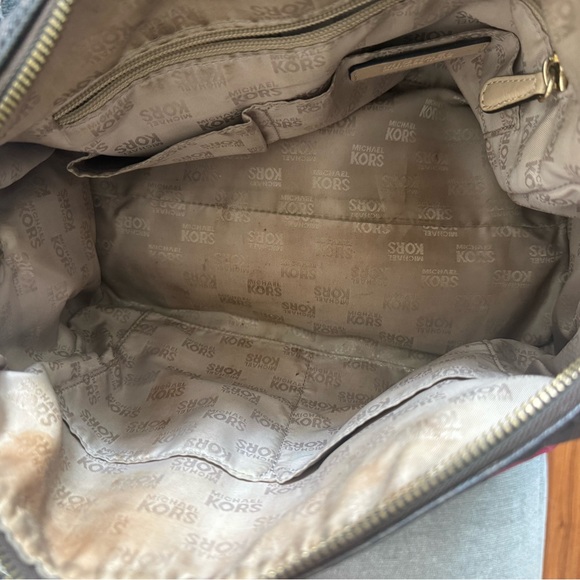 Michael Kors Monogram Satchel Women Handbag - Picture 5 of 14